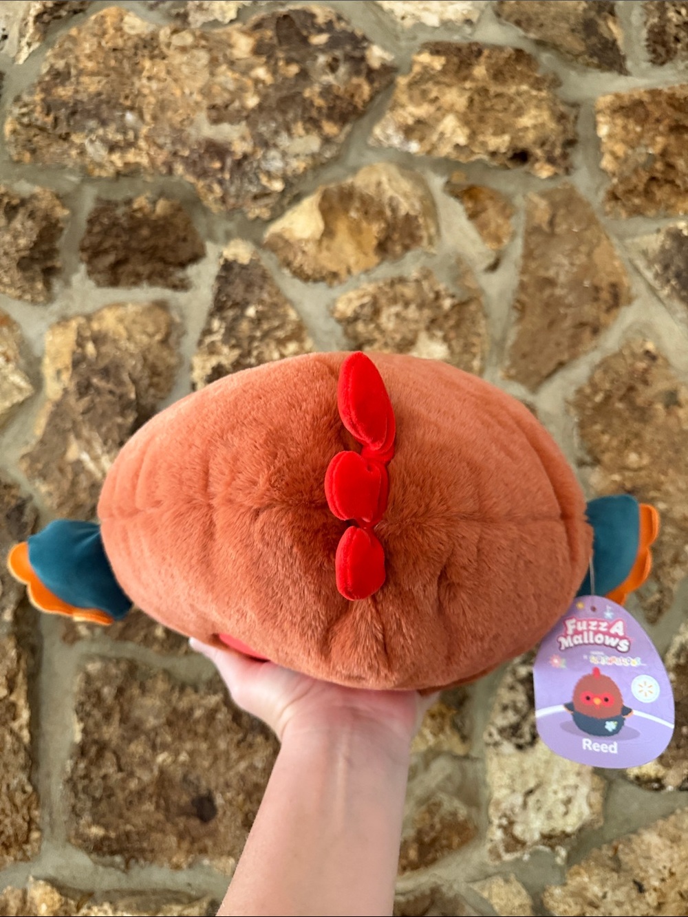 Squishmallows fuzzamallows Reed 12” - Picture 4 of 8